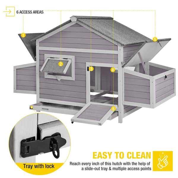 Wooden Chicken Hen House P9946