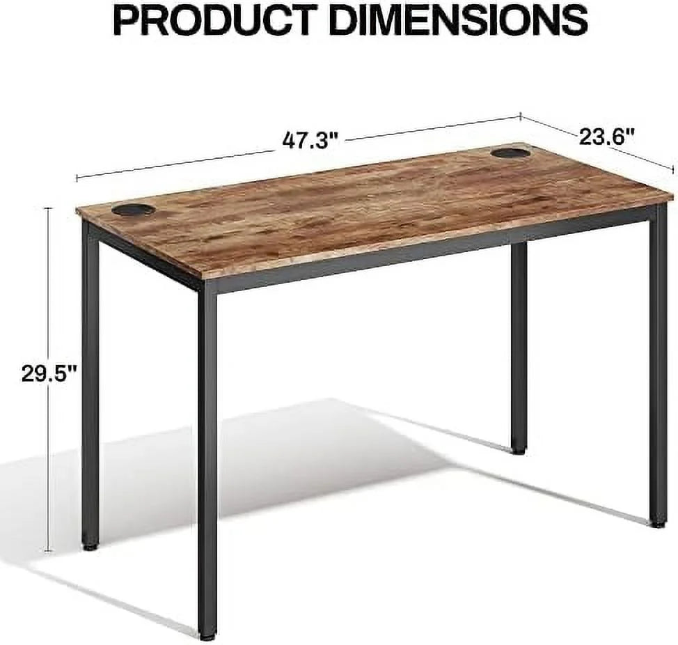 47 inch Teak Computer Desk I8052