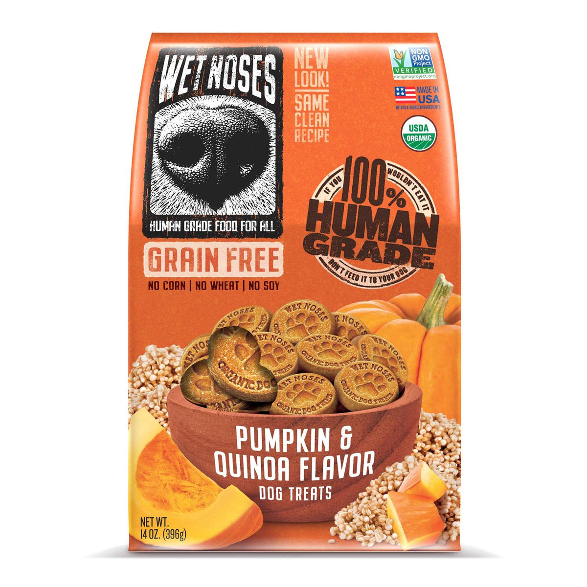 Grain Free Pumpkin Quinoa Dog Treats L220241