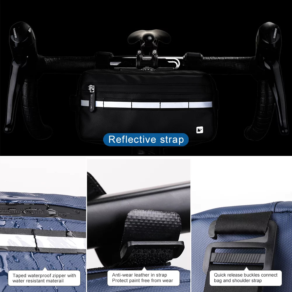 Waterproof Bike Handlebar Bag Q8068