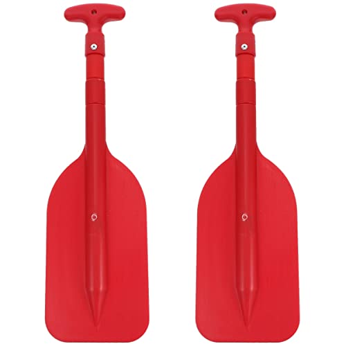 2Pcs Telescopic Kayak Paddle Plastic Aluminum Alloy Y202
