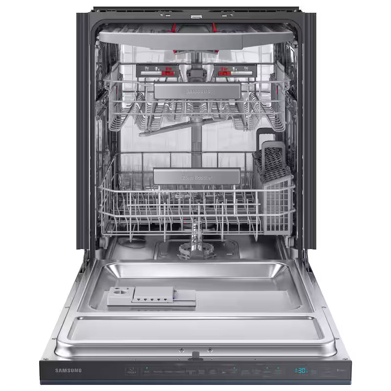 24 in. Navy Steel Smart Built-in Tall Tub Dishwasher with Stainless Steel Tub Z33528