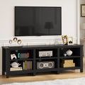 Black 70-inch Modern TV Stand Q629