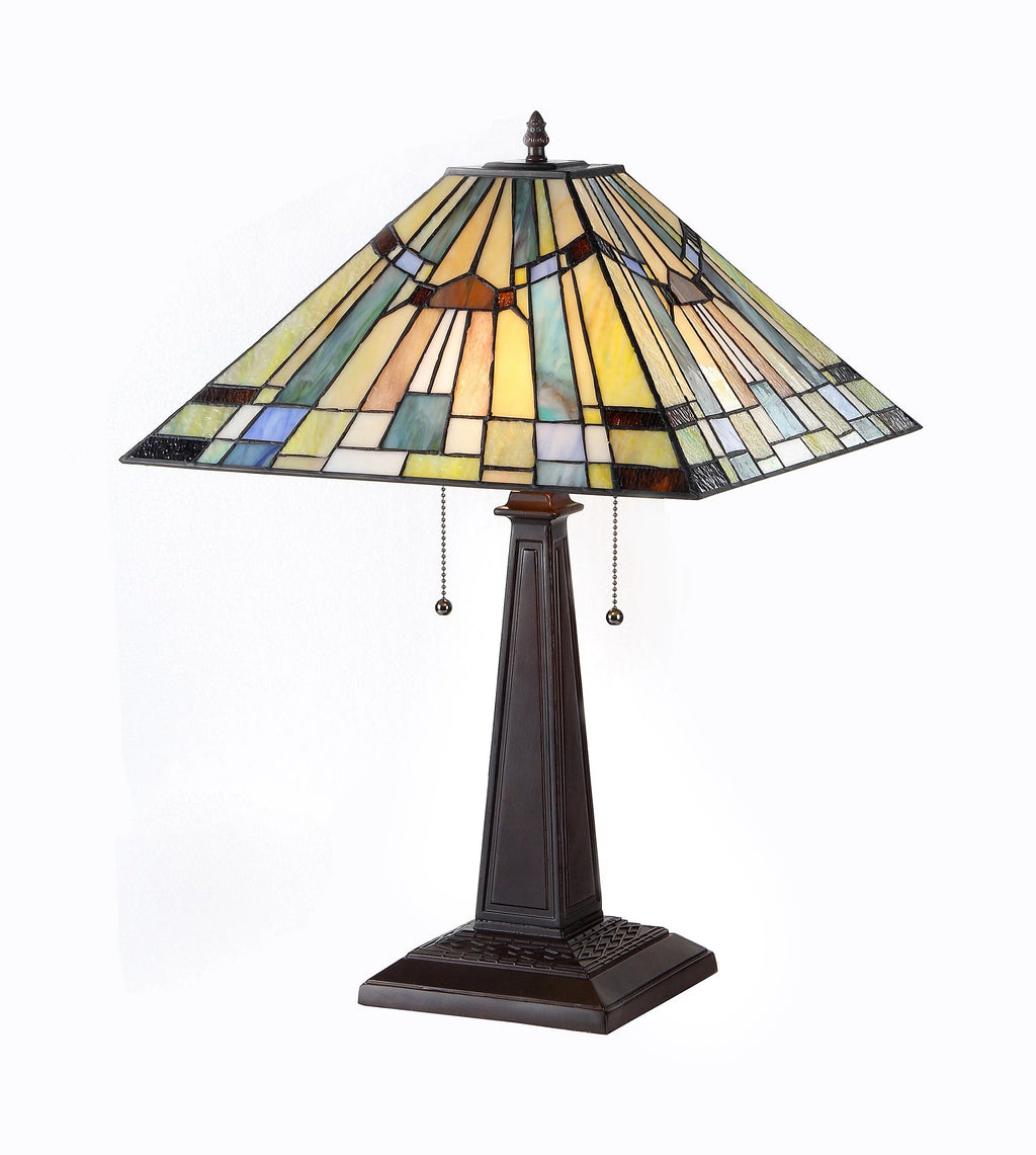 2 Light Table Lamp 16" Shade P186449