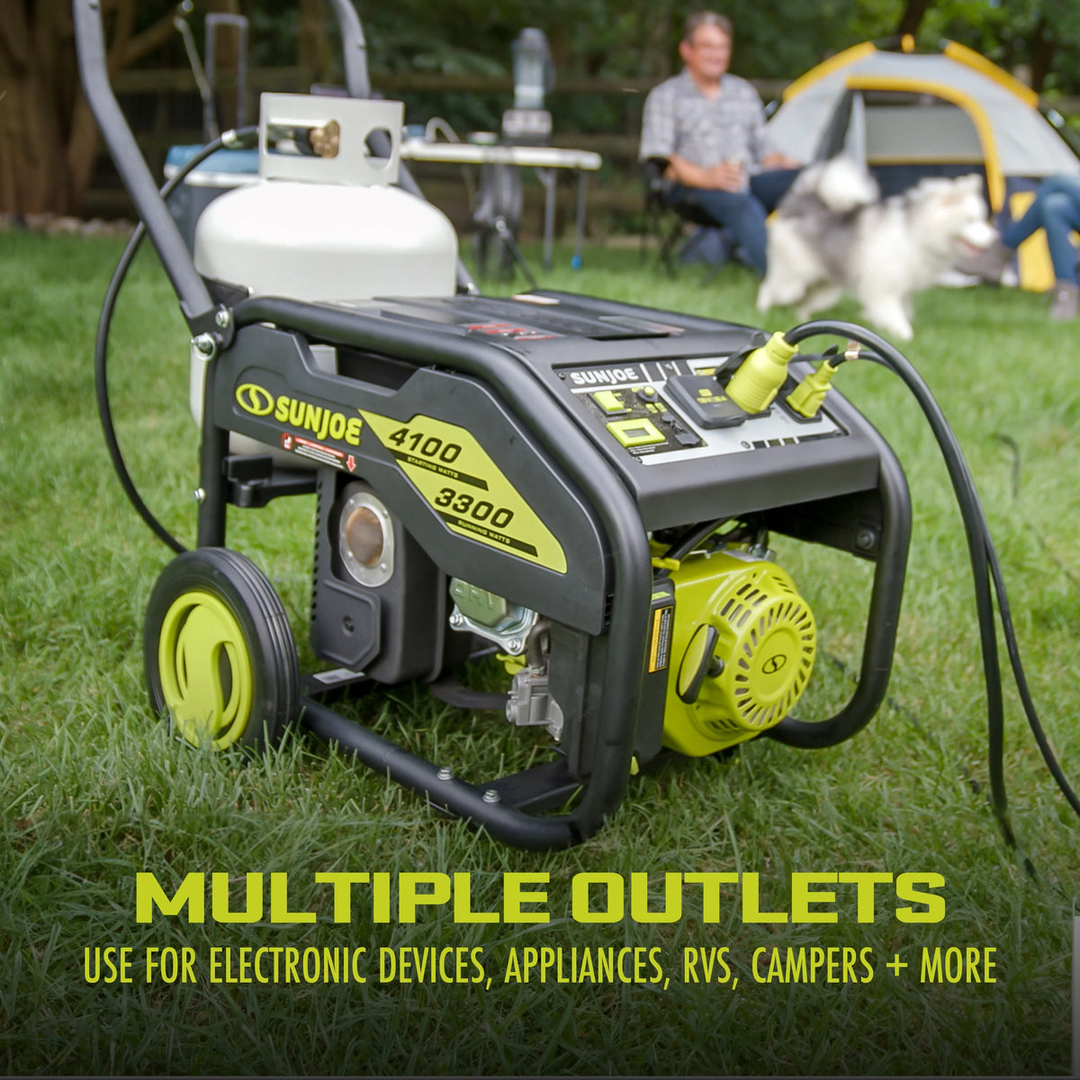 4100-Watt Portable Propane Generator O4140