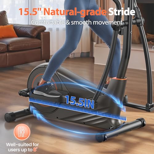 Elliptical Exercise Machine with 16 Resistance Levels D7769