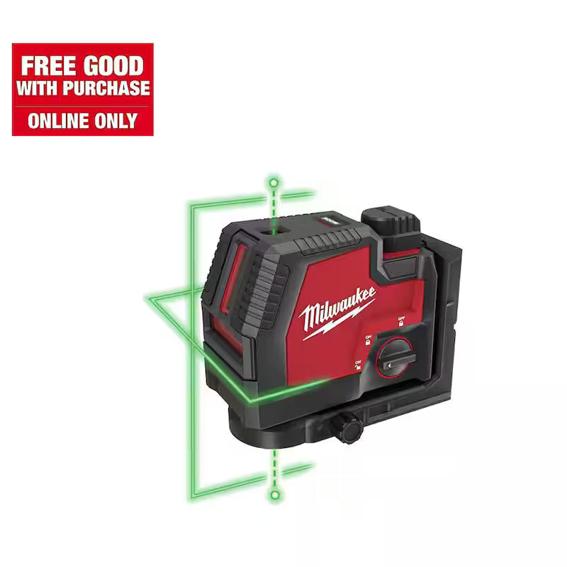 Green 100 ft. Rechargeable Laser Level Z20838