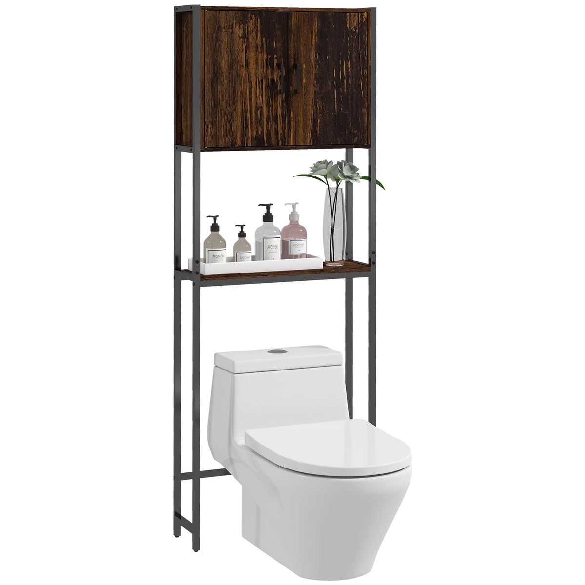 Over The Toilet Storage Cabinet with Shelf F525