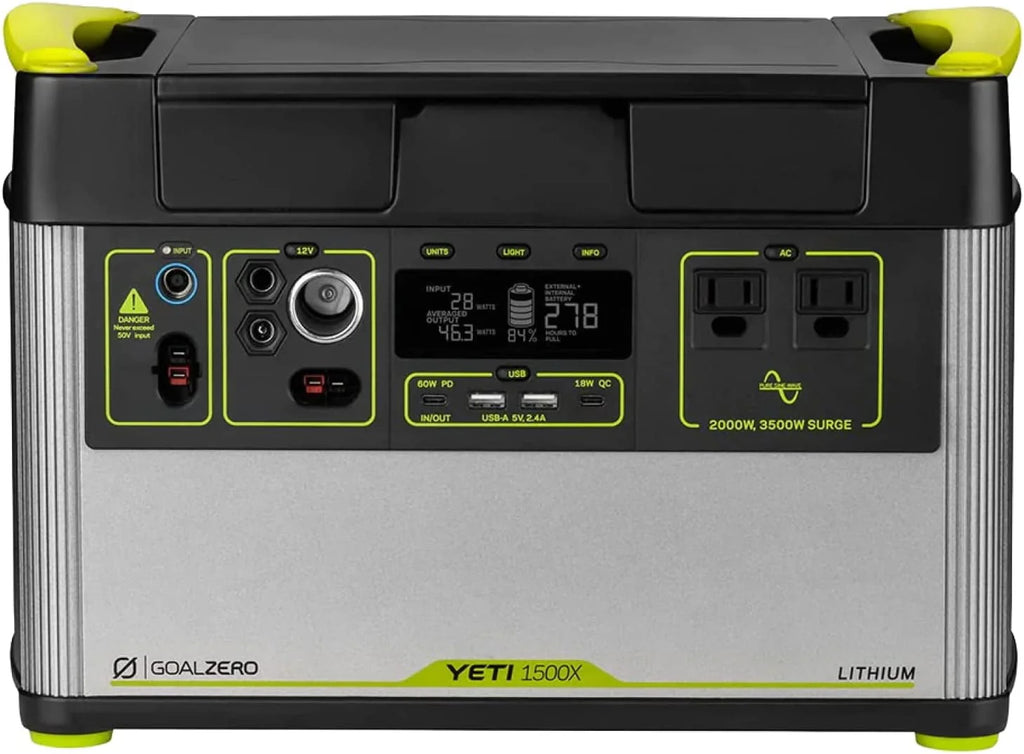 Portable Power Station 1516Wh Lithium Battery Generator 2000 Watt G79309
