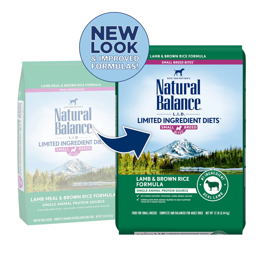 Lamb & Brown Rice Dry Dog Food 12 lb. Bag Q575