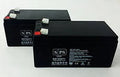 12V 3.4 Ah Replacement Battery 2 Pack N9116