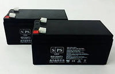 12V 3.4 Ah Replacement Battery 2 Pack N9116