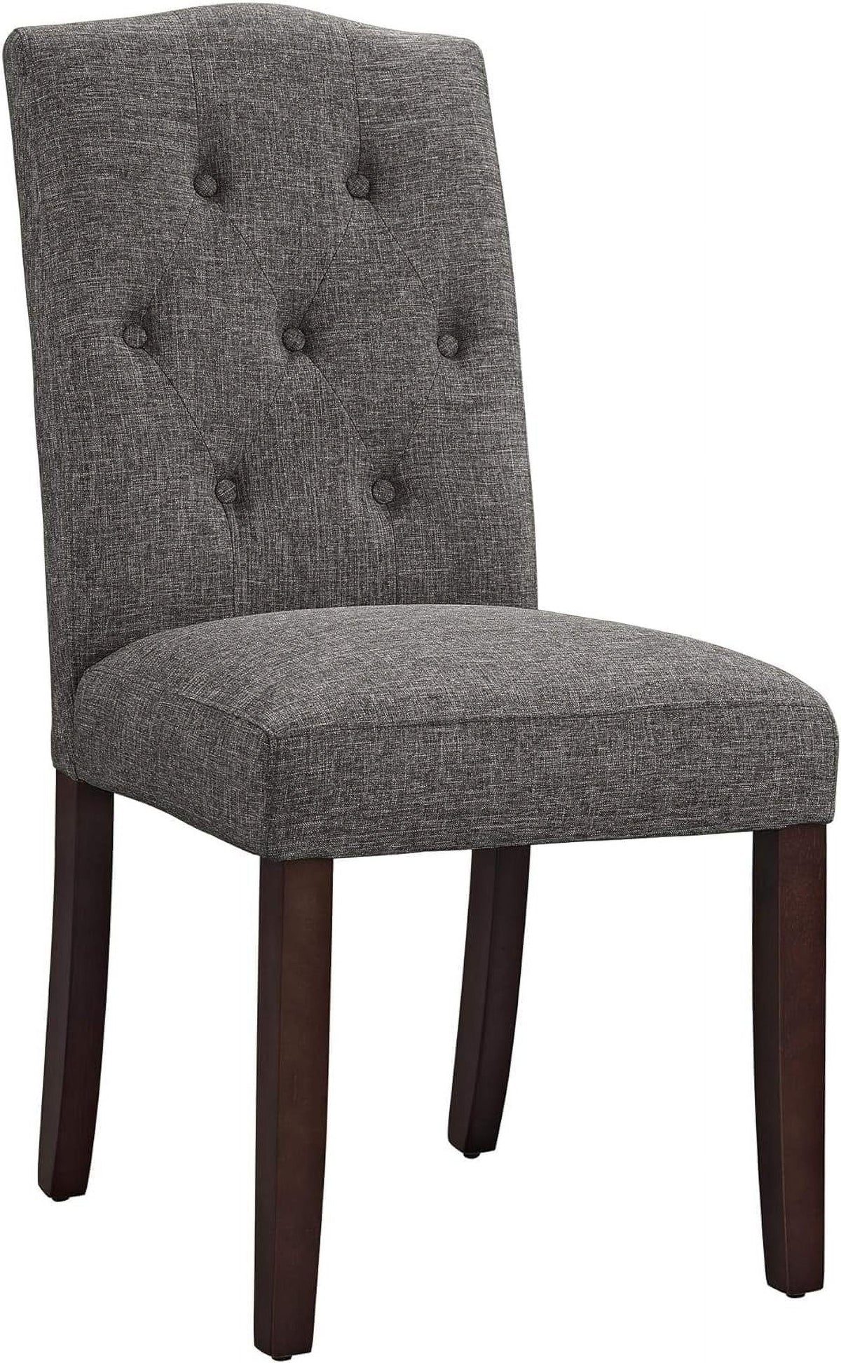 Gray Upholstered Dining Chair E812538