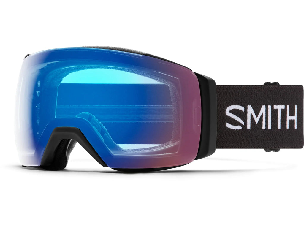 Smith I/O Mag Xl Low Bridge Fit Googles, ChromaPop Photochromic Rose Flash, Blac W18520
