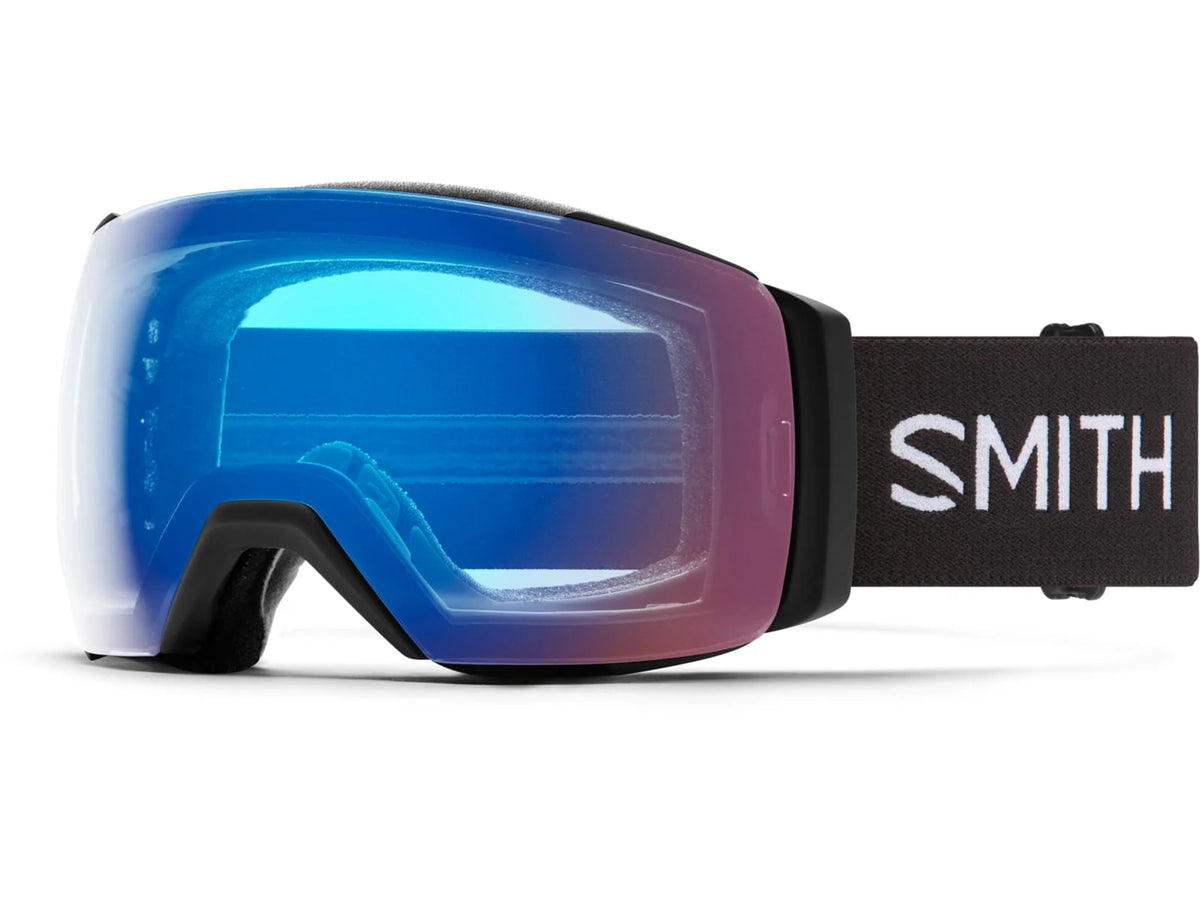 Smith I/O Mag Xl Low Bridge Fit Googles, ChromaPop Photochromic Rose Flash, Blac W18520