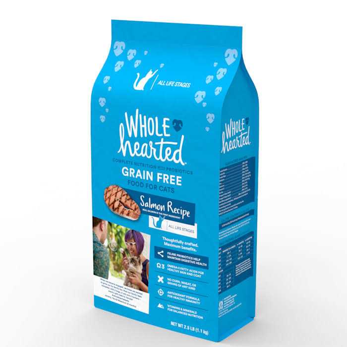Grain Free Salmon Formula Dry Cat Food V914572
