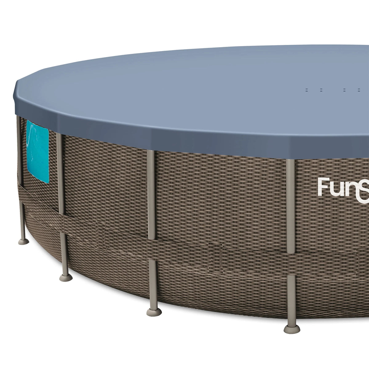 18 ft Round Above Ground Frame Swimming Pool A386