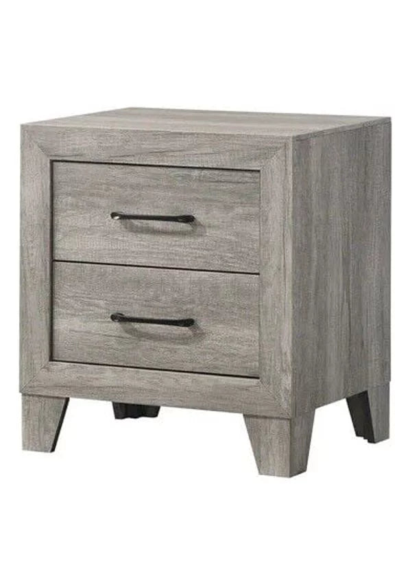 5pc Full Size Platform Bedroom Set Gray J801