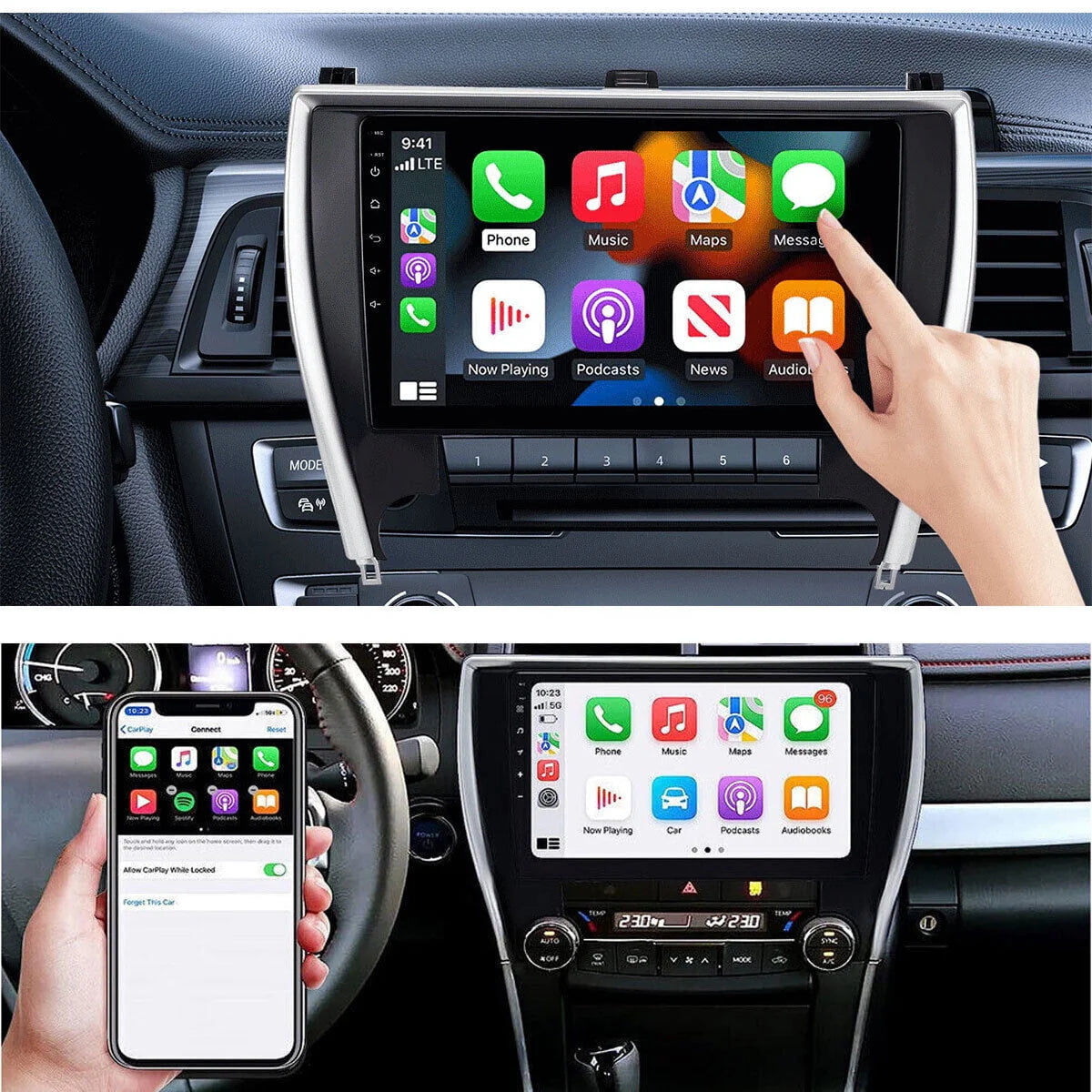 10.1in Carplay Android 12 Car Stereo Radio G90185