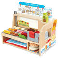 Wooden 56-Piece Pretend Play Food Set O135245