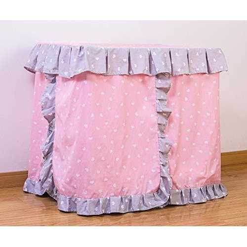 Handmade Pet Dog Bed House with Pillow U598951
