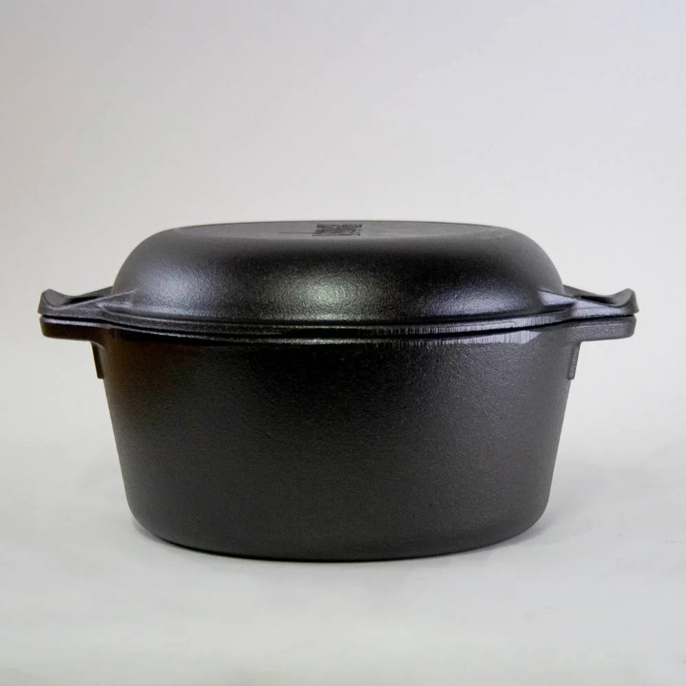 Cast Iron 5 Quart Double Dutch Oven G90614