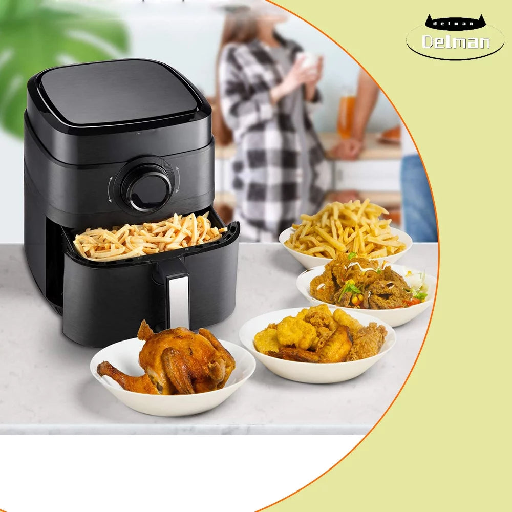 8-in-1 Electric Air Fryer Oilless Cooker C504