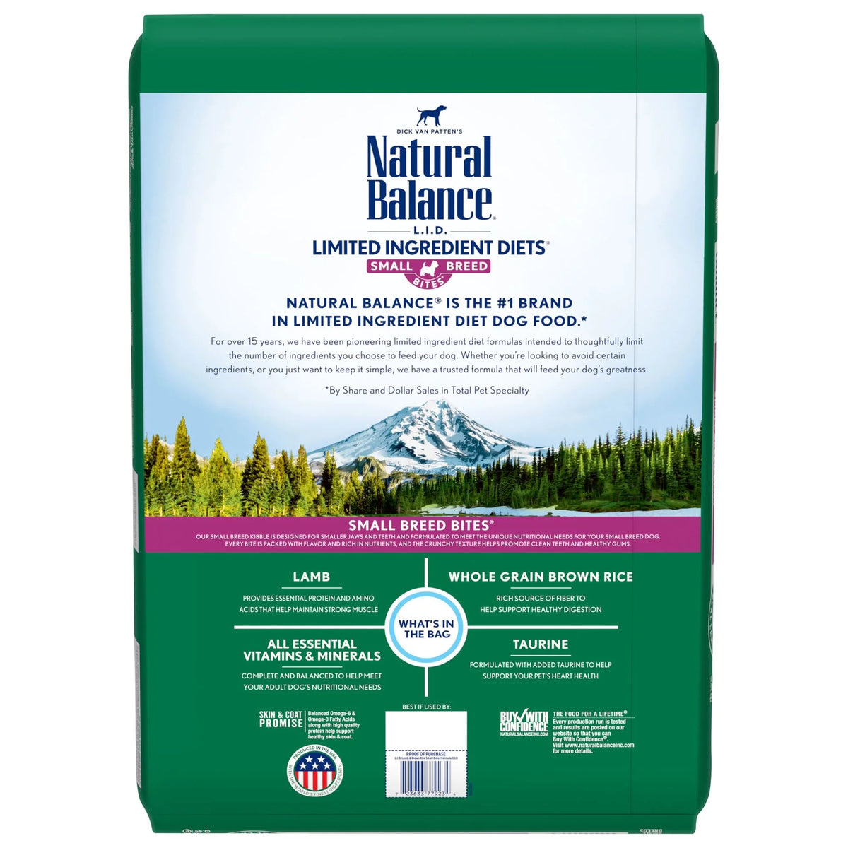 Lamb & Brown Rice Dry Dog Food 12 lb. Bag Q575