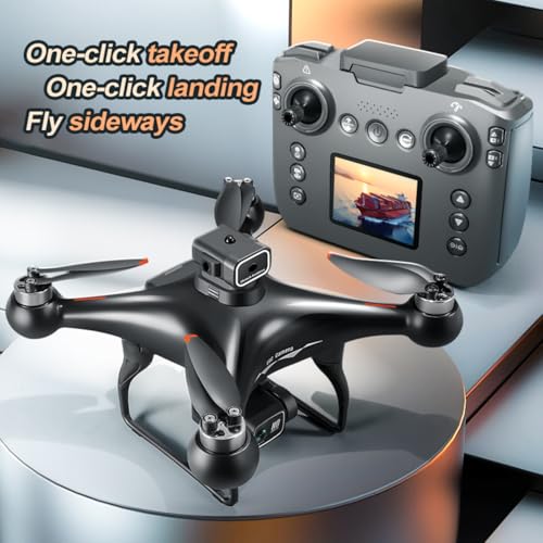 Screen Display Remote Control Dual Camera 360 Degree Flip FPV Drone Y696999