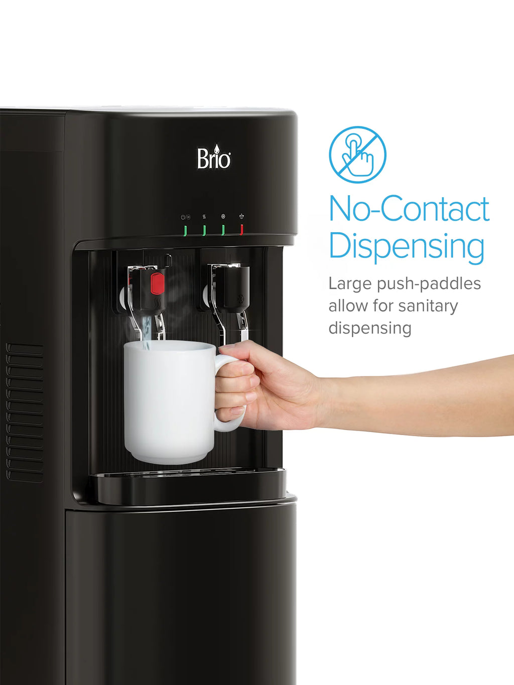 Bottleless Water Dispenser 4-Stage Filtration Hot & Cold U461