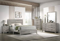 5pc Full Size Platform Bedroom Set Gray J801