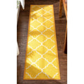 2' x 7' Non-Slip Yellow Rug I127653
