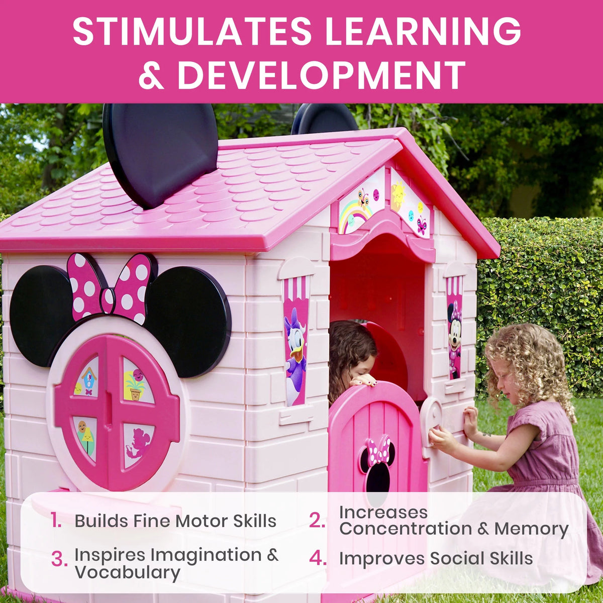 Plastic Indoor Outdoor Playhouse K63697