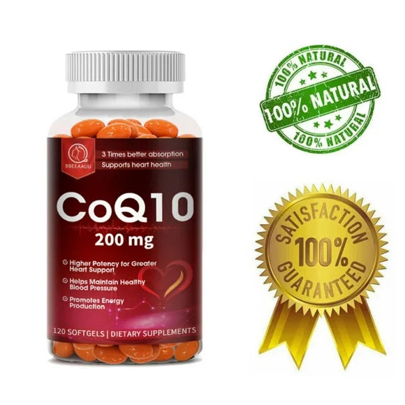 Coenzyme Q10 200mg Vegetarian Capsule 120Ct G115879