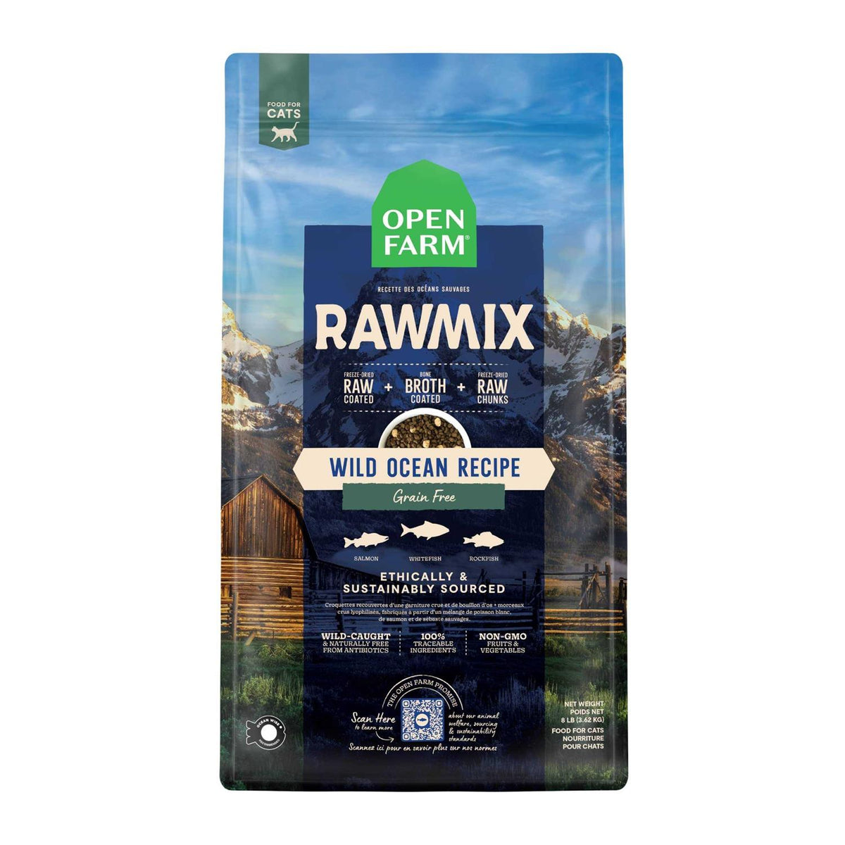 Grain Free RawMix Wild Ocean Dry Cat Food M779609