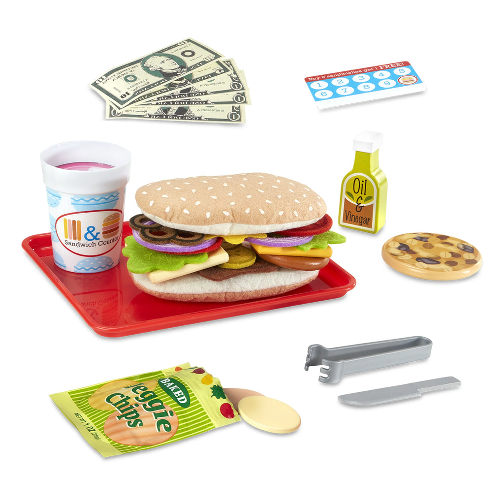 Wooden 56-Piece Pretend Play Food Set O135245