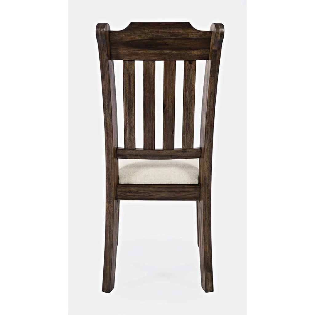 Solid Acacia Slatback Dining Chair Set of 2 M91355