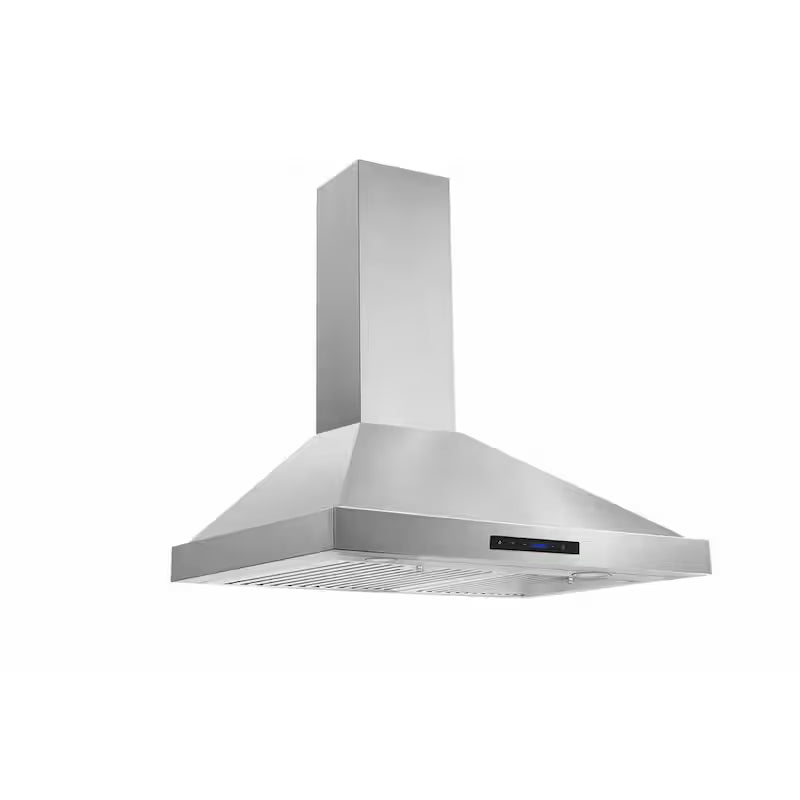 30 in. Convertible Wall Mount Range Hood with 2 Charcoal Filters in Stainless Steel U367123