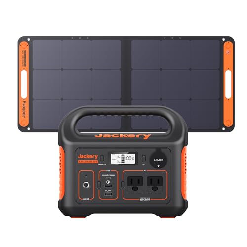 293Wh Backup Lithium Battery with 100W Solar Panel T2214