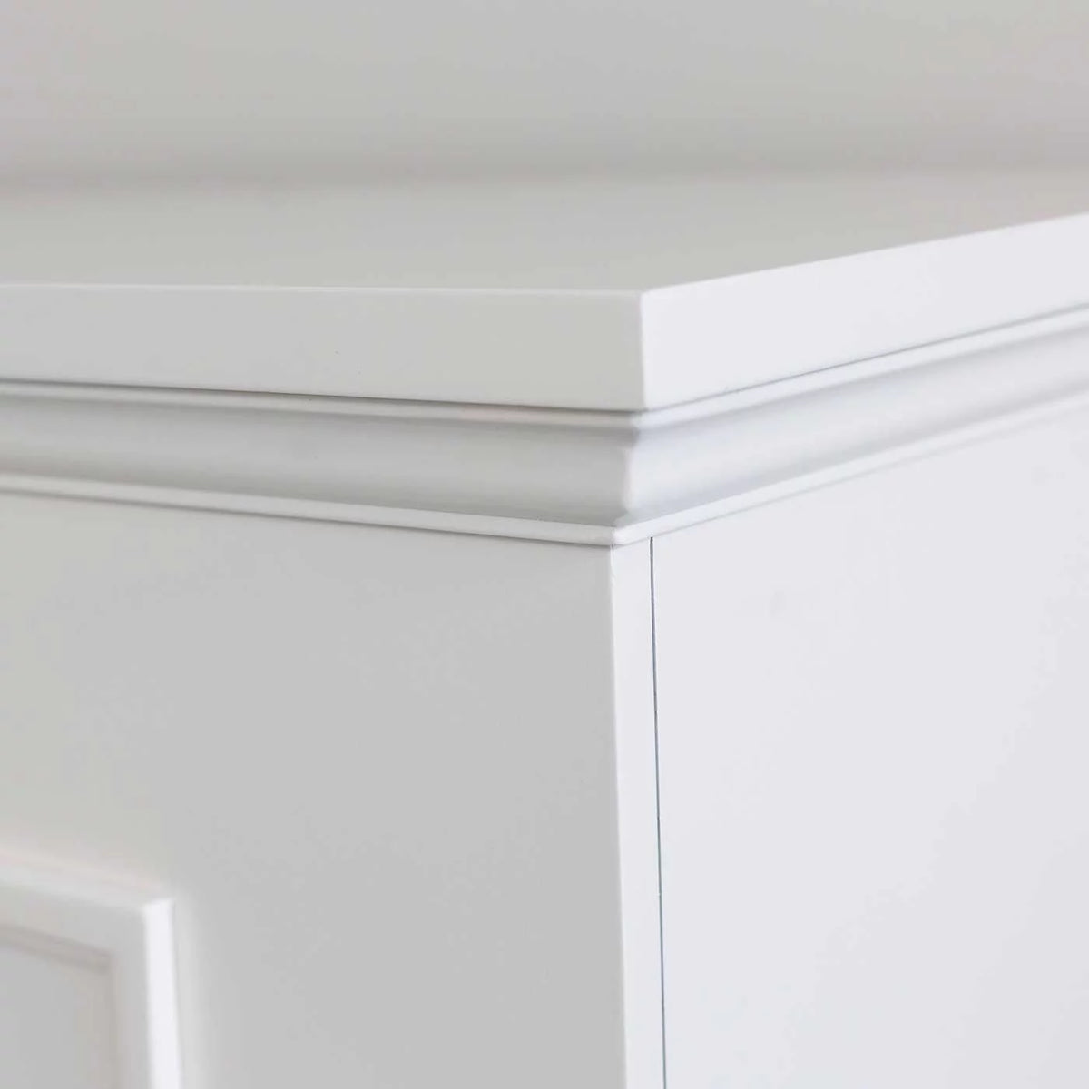 White Smart TV Lift Cabinet M28038