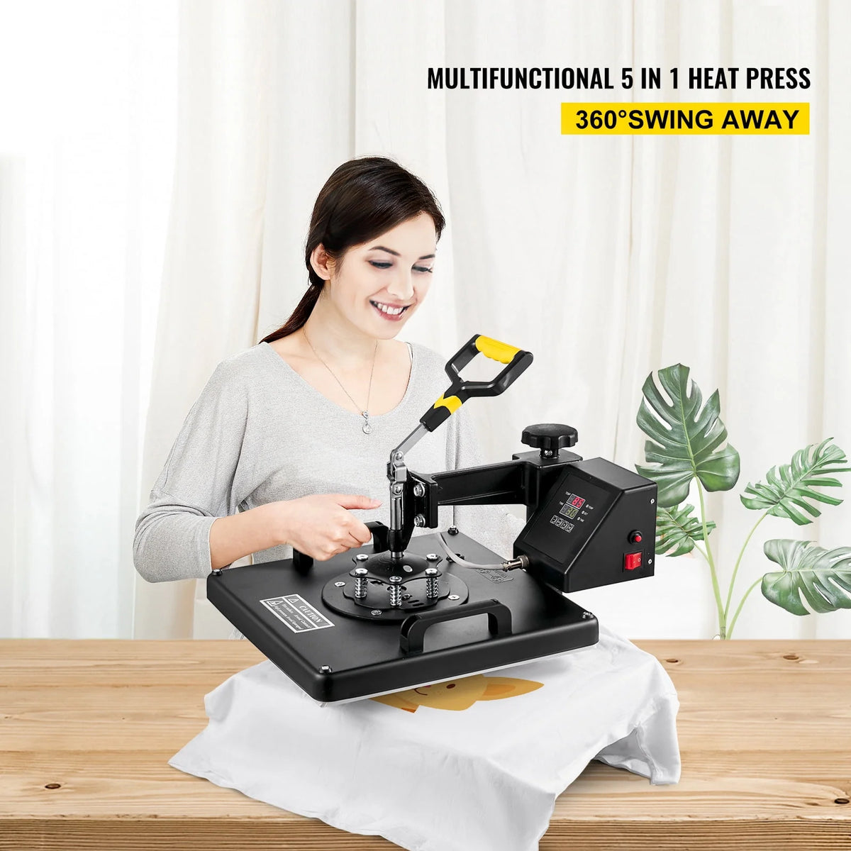 12 x 15 inch 5 in 1 Heat Press Machine M489025