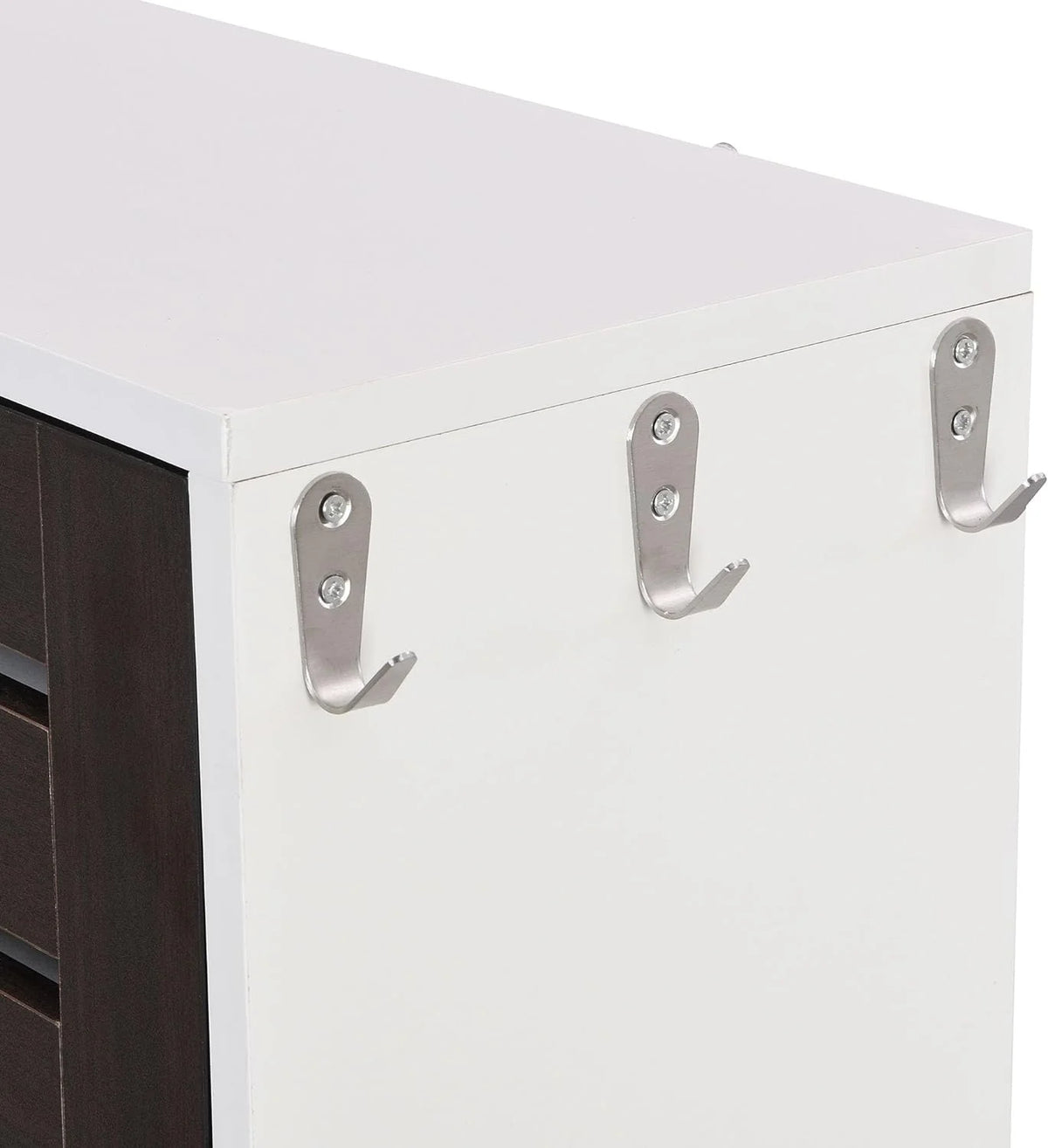 Slim Shoe Cabinet with 3 Flip Drawers V712236