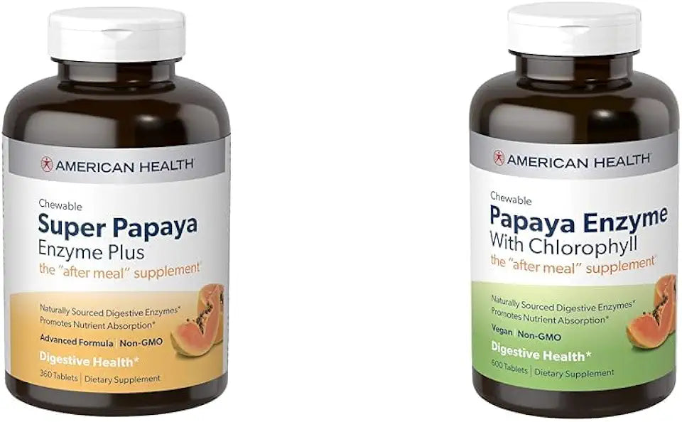 Papaya Enzyme Chewable Tablets Bundle B9395