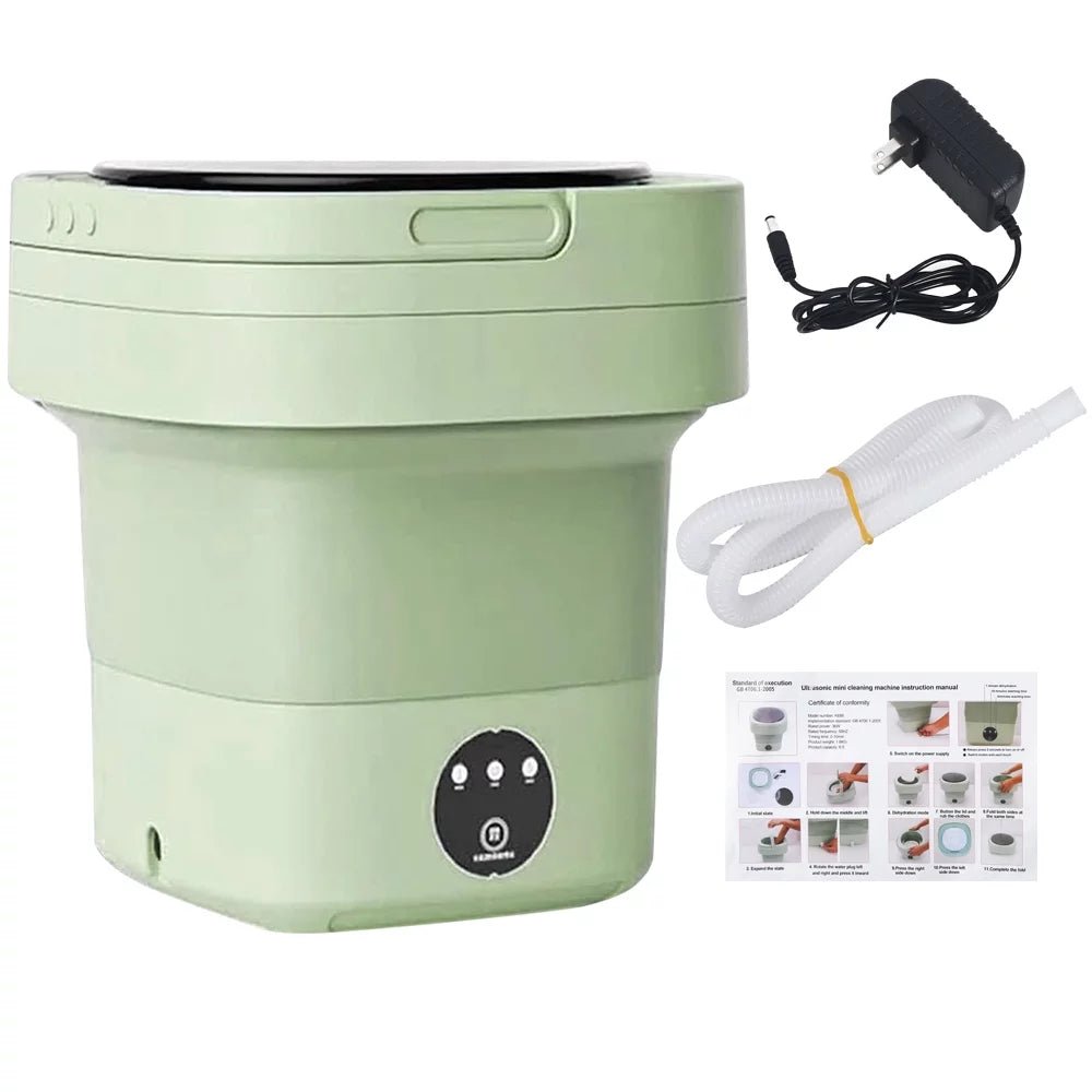 Portable Washing Machine Green D194