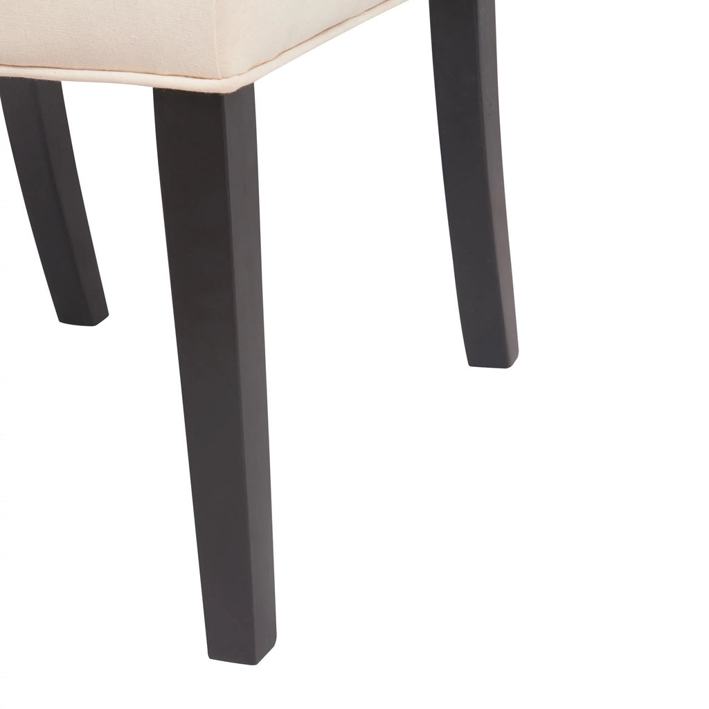 Beige Tufted Dining Chair Set of 2 D559046