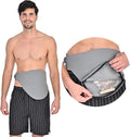 Ostomy Bag Covers and Belt, Gray (L) G455398