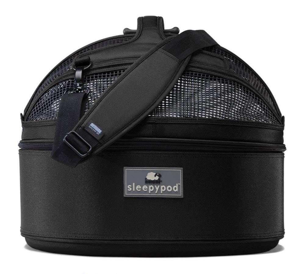 Jet Black Mobile Pet Bed & Carrier W675