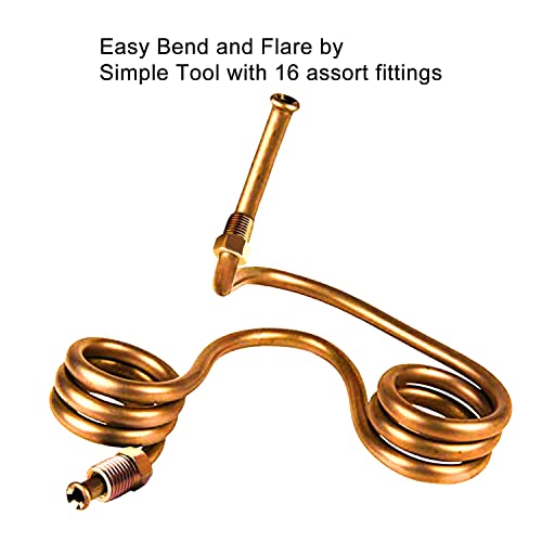 3/16 Copper Coated Brake Line Tubing Kit N115